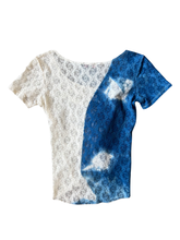 Load image into Gallery viewer, the TUGGED LACE TOP