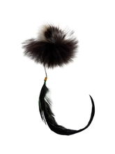 Load image into Gallery viewer, the FUZZY FEATHER BROOCH