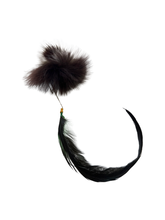 Load image into Gallery viewer, the FUZZY FEATHER BROOCH
